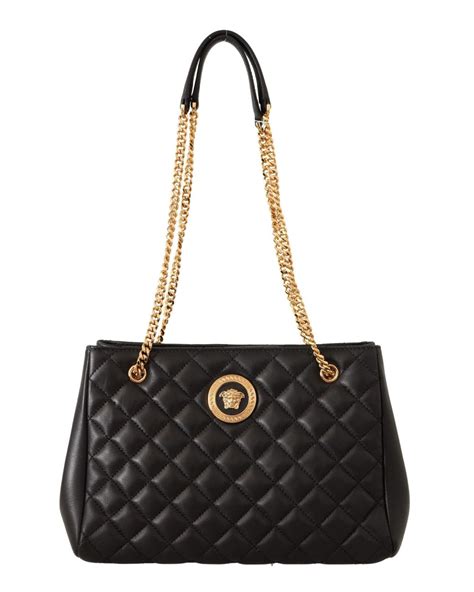 versace quilted tote bag|Versace tote bag for women.